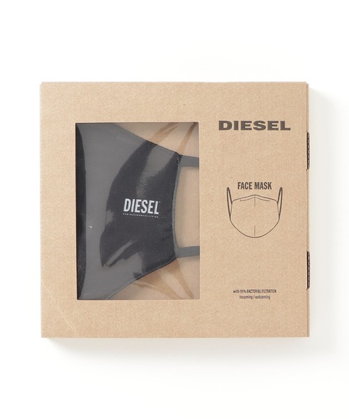 DIESEL(ディーゼル)の「ユニセックス マスク FACEMASK-PLAIN-SS21(マスク・メンズ・ブラック/カーキ/ブルー・UNI)」の11枚目の写真