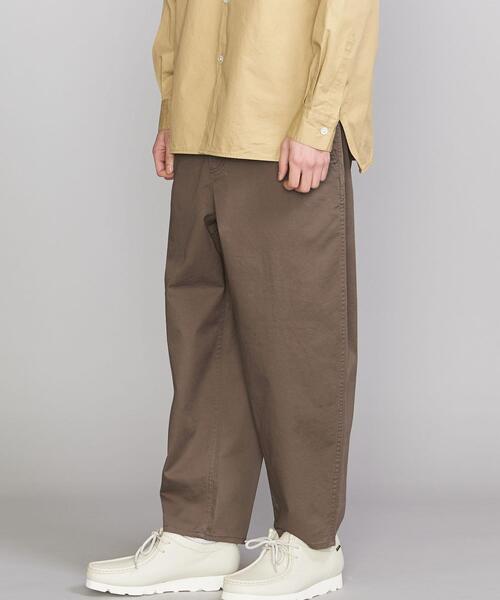 BEAUTY&YOUTH UNITED ARROWS（ビューティーアンドユースユナイテッドアローズ）の「【WEB限定】by ワイドシルエット バルーン チノ パンツ（その他パンツ・メンズ・ベージュ/オフホワイト/オリーブ・S/M/L/XL）」の6枚目の写真