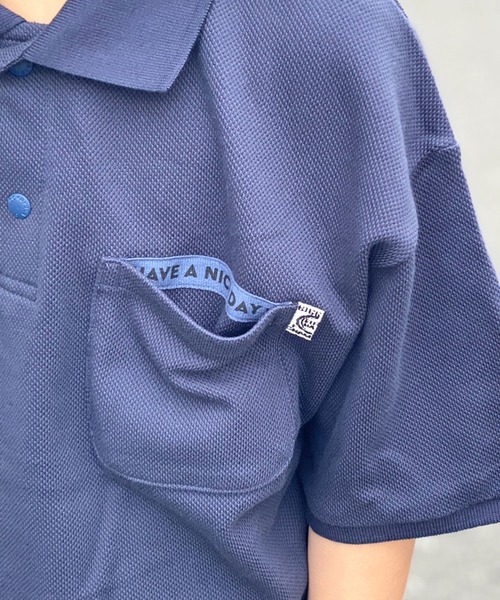 F.O.KIDS（エフオーキッズ）の「F.O.KIDS/エフオーキッズ　ビッグポロシャツ（シャツ/ブラウス・キッズ・ベージュ/ネイビー/キャメル・120/140）」の14枚目の写真