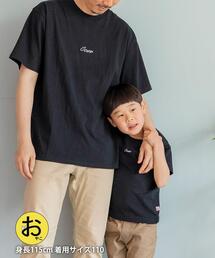 coen | 【coen キッズ/ジュニア】コーエンロゴ刺繍Tシャツ(Tシャツ/カットソー)