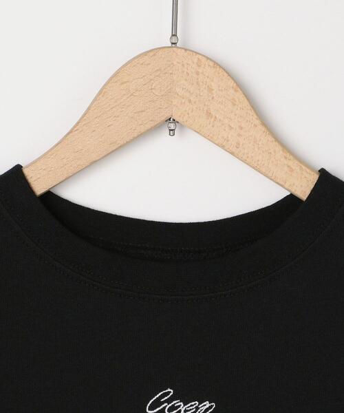 coen（コーエン）の「【coen キッズ/ジュニア】コーエンロゴ刺繍Tシャツ（Tシャツ/カットソー・キッズ・ブラック/ホワイト・130/110/100/120）」の18枚目の写真