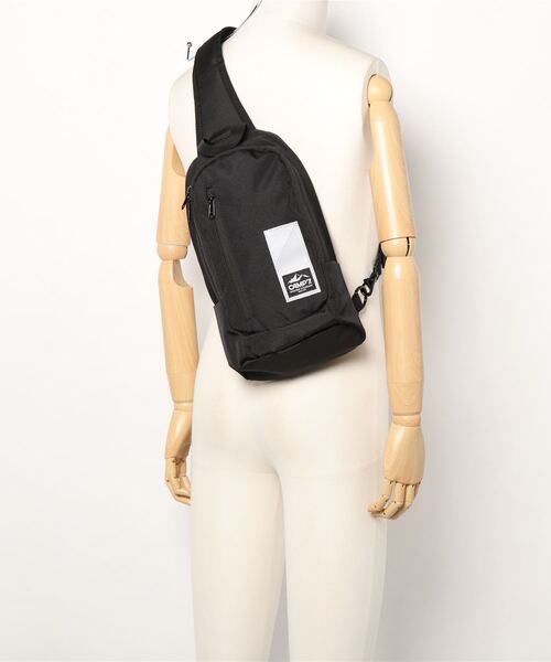 CAMP7（キャンプセブン）の「【CAMP7】スリングバッグ（ショルダーバッグ・メンズ・ブラック/ベージュ・フリー）」の12枚目の写真