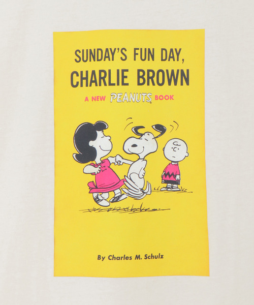 VENCEEXCHANGE(ヴァンスエクスチェンジ)の「【WEB限定】SNOOPY バックプリントオーバーT(Tシャツ/カットソー・メンズ・オフホワイト/ブラウン/グリーン/ブルー・M/L)」の21枚目の写真