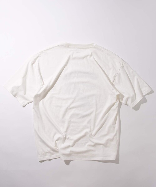 FREAK'S STORE（フリークスストア）の「SAUVENIR×COBMASTER/サウベニア×コブマスター サウナベアーGAIKIYOKU Tシャツ/外気浴（Tシャツ/カットソー・メンズ・ホワイト/ブラック・SMALL/MEDIUM/LARGE）」の10枚目の写真