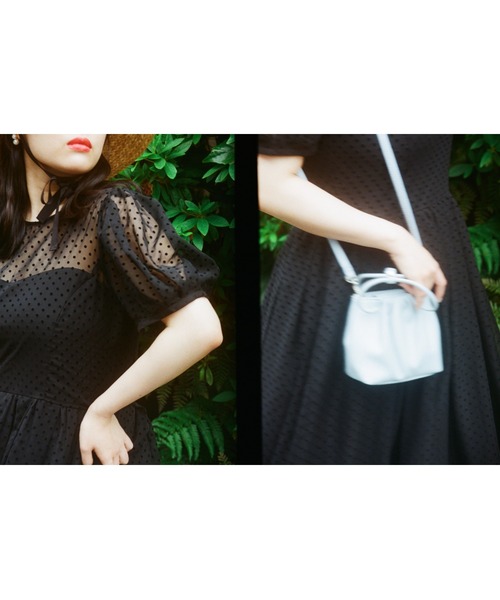 reI'm(リアイム)の「【丸山礼】小脇にときめき ミニショルダーバッグ(ショルダーバッグ・レディース・ホワイト/ライトブルー/ブラック・FREE)」の15枚目の写真