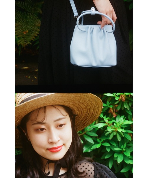 reI'm(リアイム)の「【丸山礼】小脇にときめき ミニショルダーバッグ(ショルダーバッグ・レディース・ホワイト/ライトブルー/ブラック・FREE)」の18枚目の写真