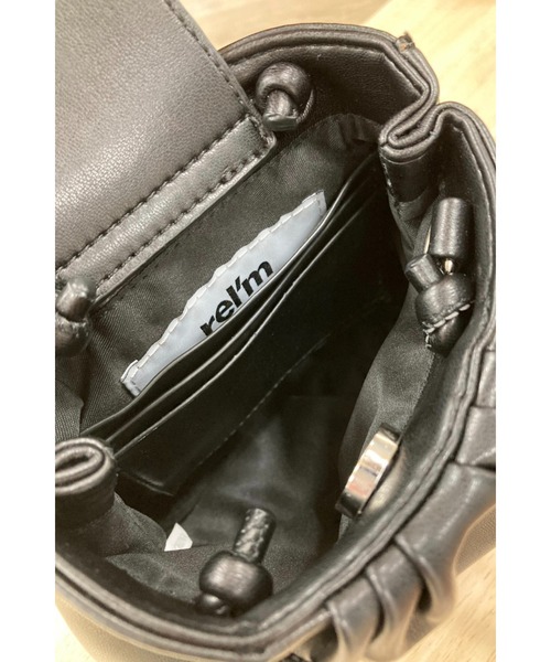 reI'm(リアイム)の「【丸山礼】小脇にときめき ミニショルダーバッグ(ショルダーバッグ・レディース・ホワイト/ライトブルー/ブラック・FREE)」の7枚目の写真