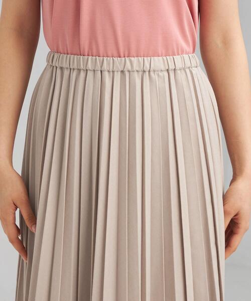 green label relaxing(グリーンレーベルリラクシング)の「FFC プリーツ スカート(スカート・レディース・ナチュラル/パープル/ブラウン・FREE)」の7枚目の写真