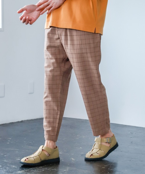 GLOBAL WORK(グローバルワーク)の「爽快リネンミックスパンツ/935401(その他パンツ・メンズ・ライトグレー/カーキ/その他/ダークブラウン/チャコールグレー・SMALL/MEDIUM/LARGE/X-LARGE)」の1枚目の写真