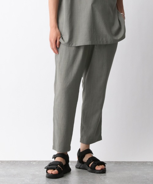 GLOBAL WORK(グローバルワーク)の「爽快リネンミックスパンツ/935401(その他パンツ・メンズ・ライトグレー/カーキ/その他/ダークブラウン/チャコールグレー・SMALL/MEDIUM/LARGE/X-LARGE)」の19枚目の写真