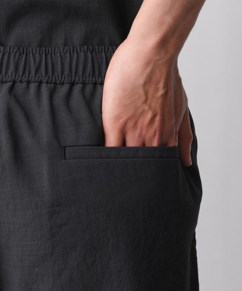 GLOBAL WORK(グローバルワーク)の「爽快リネンミックスパンツ/935401(その他パンツ・メンズ・ライトグレー/カーキ/その他/ダークブラウン/チャコールグレー・SMALL/MEDIUM/LARGE/X-LARGE)」の9枚目の写真