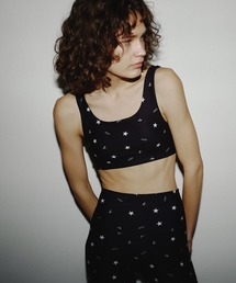 【ドラマ着用】【agnes b.  NERGY】水陸両用 UV プリントブラトップ