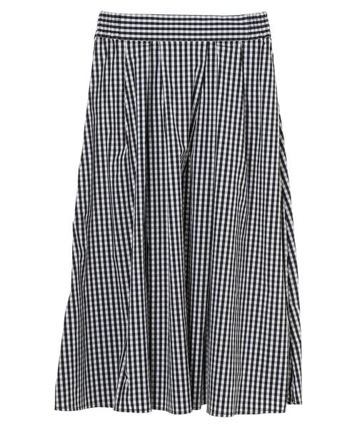 Maison de FLEUR（メゾンドフルール）の「ギンガムチェックボリュームスカート（スカート・レディース・ブラック/レッド/ネイビー・S/M）」の13枚目の写真