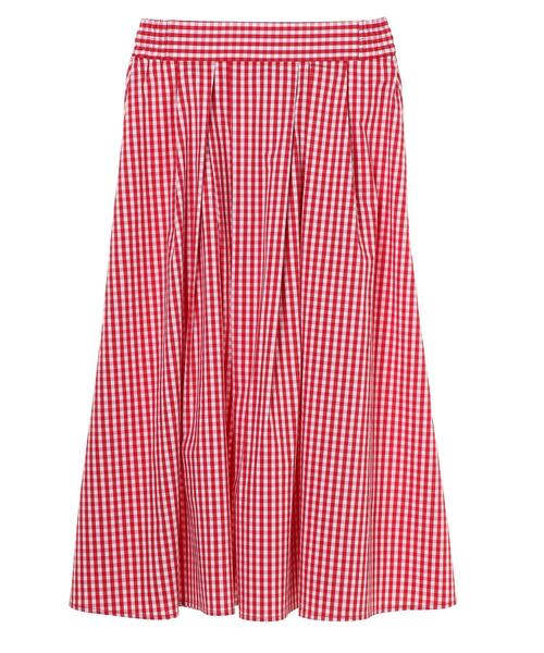 Maison de FLEUR（メゾンドフルール）の「ギンガムチェックボリュームスカート（スカート・レディース・ブラック/レッド/ネイビー・S/M）」の14枚目の写真