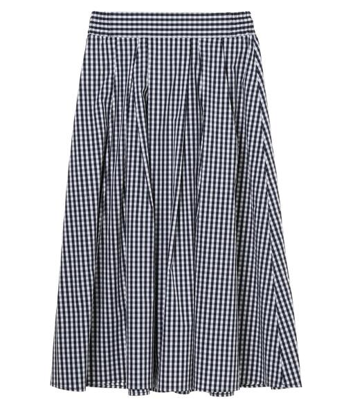 Maison de FLEUR（メゾンドフルール）の「ギンガムチェックボリュームスカート（スカート・レディース・ブラック/レッド/ネイビー・S/M）」の15枚目の写真