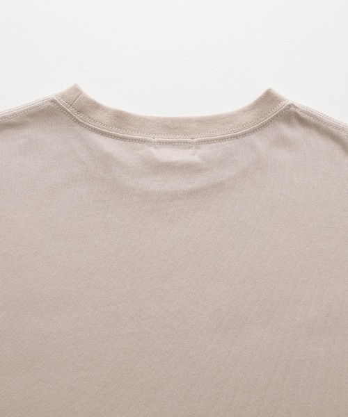 timecapsule（タイムカプセル）の「【timecapsule】「Oishi Gyunyu Nomitai」牛乳フルーツプリント半袖ビッグTシャツ（Tシャツ/カットソー・レディース・ホワイト/モカ/ベージュ系その他/ライトベージュ・FREE）」の16枚目の写真