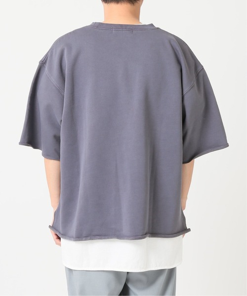 JOURNAL STANDARD relume（ジャーナルスタンダード　レリューム）の「CALIFORNIA プルオーバー ライトスウェット S/S[無地T/オーバーサイズ][ユニセックス対応]（Tシャツ/カットソー・メンズ・グレー/ベージュ/レッド/グリーン/ブラック・M/L）」の18枚目の写真