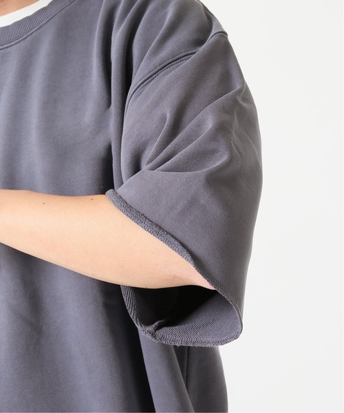 JOURNAL STANDARD relume（ジャーナルスタンダード　レリューム）の「CALIFORNIA プルオーバー ライトスウェット S/S[無地T/オーバーサイズ][ユニセックス対応]（Tシャツ/カットソー・メンズ・グレー/ベージュ/レッド/グリーン/ブラック・M/L）」の22枚目の写真