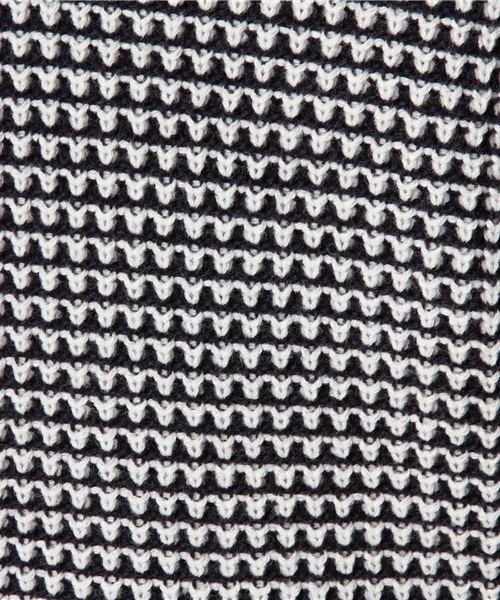 CIAOPANIC（チャオパニック）の「【Ciaopanic】肩切替プルオーバー（ニット/セーター・レディース・ネイビー/オフホワイト・FREE）」の8枚目の写真