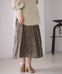 LEPSIM | 光沢細プリーツスカート　953539(スカート)