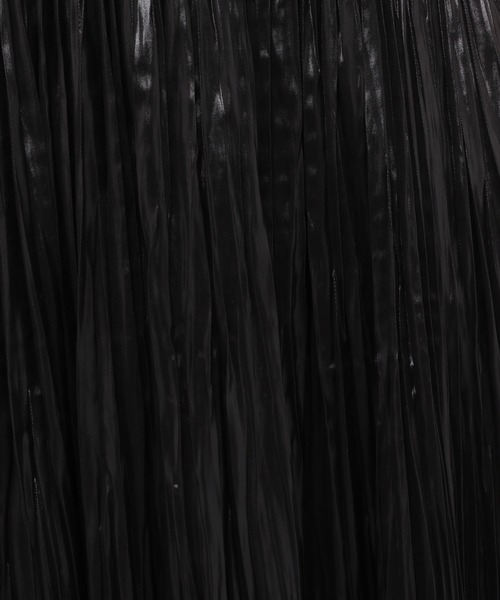 LEPSIM（レプシィム）の「光沢細プリーツスカート　953539（スカート・レディース・カーキ/ブラック/ピンクベージュ・FREE）」の14枚目の写真