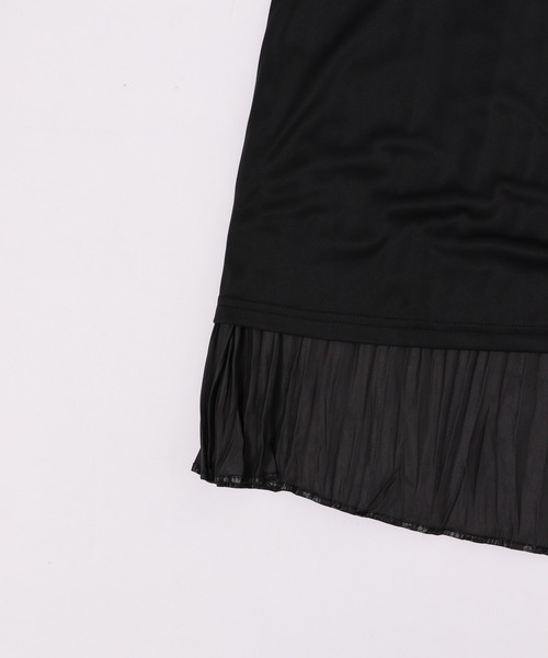 LEPSIM（レプシィム）の「光沢細プリーツスカート　953539（スカート・レディース・カーキ/ブラック/ピンクベージュ・FREE）」の15枚目の写真