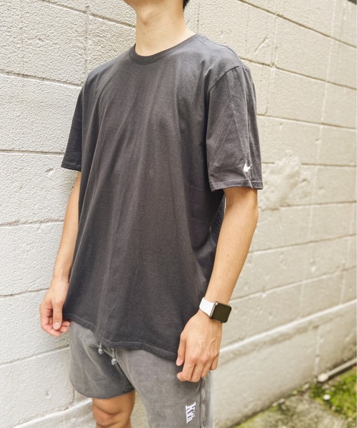 Niell(ニール)の「Nike ナイキ / ワンポイントTシャツ Core Cotton Tee(Tシャツ/カットソー・メンズ・ホワイト/ブラック/チャコール・L/XL/M)」の21枚目の写真