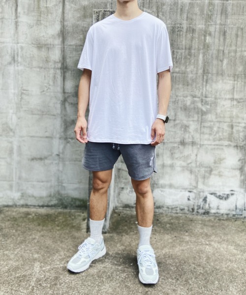 Niell(ニール)の「Nike ナイキ / ワンポイントTシャツ Core Cotton Tee(Tシャツ/カットソー・メンズ・ホワイト/ブラック/チャコール・L/XL/M)」の7枚目の写真