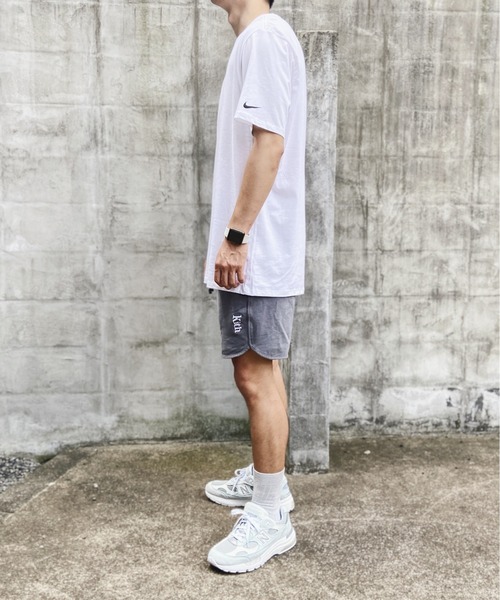 Niell(ニール)の「Nike ナイキ / ワンポイントTシャツ Core Cotton Tee(Tシャツ/カットソー・メンズ・ホワイト/ブラック/チャコール・L/XL/M)」の10枚目の写真