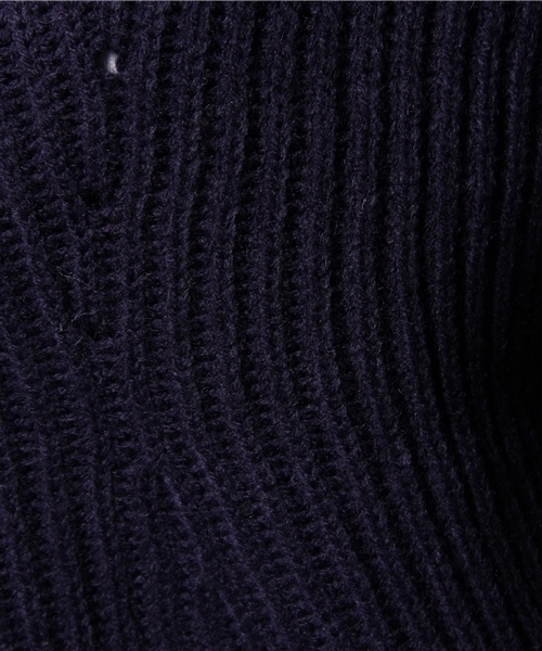 ROSE BUD（ローズバッド）の「【CLASSY掲載】【ELLE掲載】【Gina掲載】LK-14273 TURTLE/N L/S P/O（ニット/セーター・レディース・アイボリー/ネイビー/レッド・ONE SIZE）」の4枚目の写真