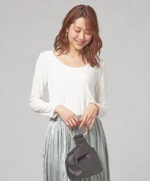 closet story | <closet story(クローゼットストーリー)>バックレース インナー カットソー(Tシャツ/カットソー)