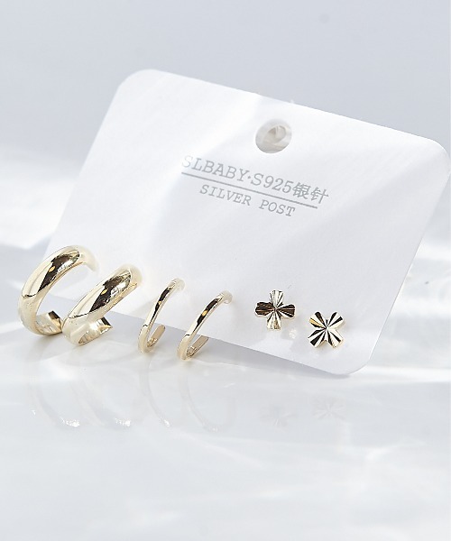 clarity blanc(クラリティーブラン)の「ポスト925シルバ-*ピアス 3点セット(ピアス(両耳用)・レディース・C/L/T/その他1/H/P/X/その他2/I/Q/Y/B/K/S/F/N/V/G/O/W/A/J/R/E/M/U/Z・FREE)」の18枚目の写真