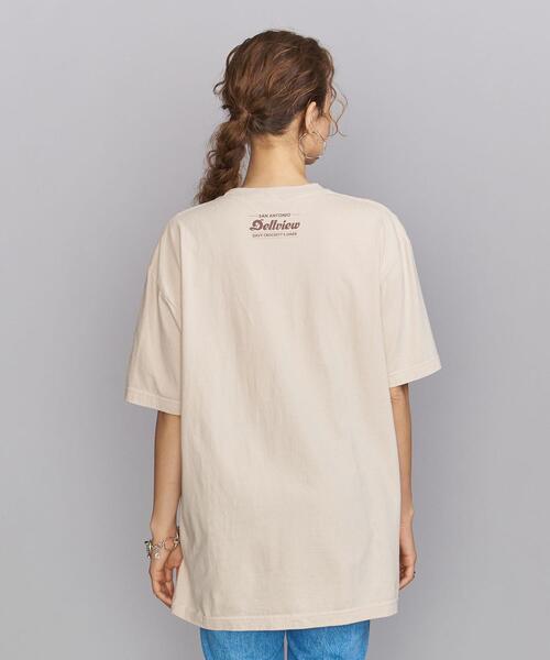 GOOD ROCK SPEED（グッドロックスピード）の「【別注】＜GOOD ROCK SPEED＞ロゴプリントTシャツ 2（Tシャツ/カットソー・レディース・ホワイト/ベージュ/ダークグリーン・FREE）」の6枚目の写真