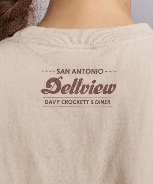 GOOD ROCK SPEED（グッドロックスピード）の「【別注】＜GOOD ROCK SPEED＞ロゴプリントTシャツ 2（Tシャツ/カットソー・レディース・ホワイト/ベージュ/ダークグリーン・FREE）」の7枚目の写真