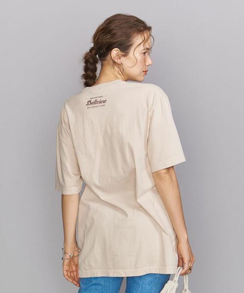 GOOD ROCK SPEED（グッドロックスピード）の「【別注】＜GOOD ROCK SPEED＞ロゴプリントTシャツ 2（Tシャツ/カットソー・レディース・ホワイト/ベージュ/ダークグリーン・FREE）」の8枚目の写真