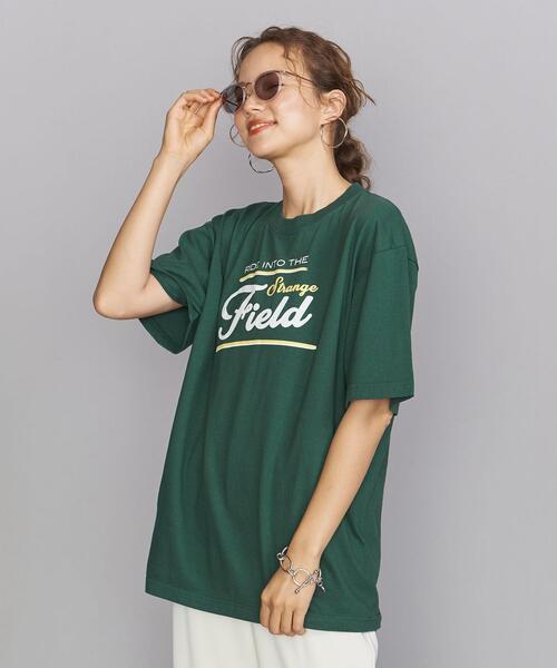 GOOD ROCK SPEED（グッドロックスピード）の「【別注】＜GOOD ROCK SPEED＞ロゴプリントTシャツ 2（Tシャツ/カットソー・レディース・ホワイト/ベージュ/ダークグリーン・FREE）」の12枚目の写真