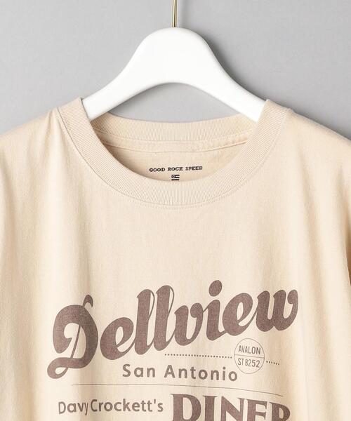 GOOD ROCK SPEED（グッドロックスピード）の「【別注】＜GOOD ROCK SPEED＞ロゴプリントTシャツ 2（Tシャツ/カットソー・レディース・ホワイト/ベージュ/ダークグリーン・FREE）」の15枚目の写真