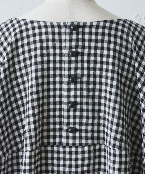 BEARDSLEY(ビアズリー)の「バルーンマルブラウス(シャツ/ブラウス・レディース・ホワイト/ブラック・FREE)」の11枚目の写真