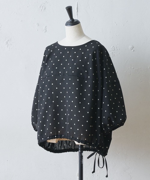 BEARDSLEY(ビアズリー)の「バルーンマルブラウス(シャツ/ブラウス・レディース・ホワイト/ブラック・FREE)」の22枚目の写真