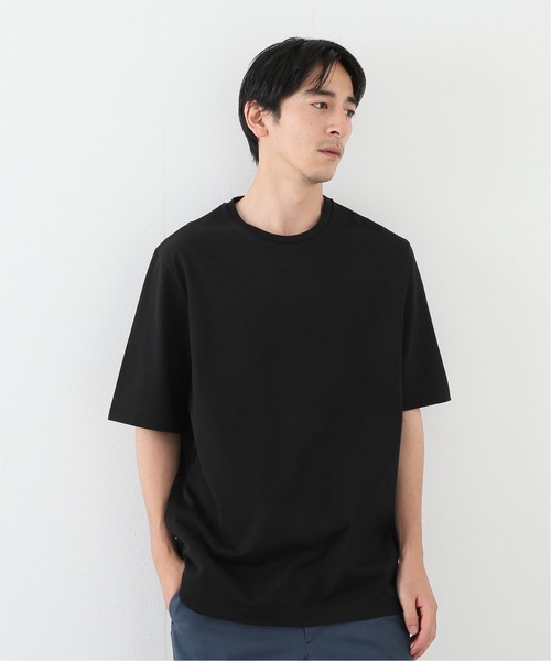 EDIFICE(エディフィス)の「【STIR / スティア】オーセンティックドレスTシャツ リラックス(Tシャツ/カットソー・メンズ・ブラック/ホワイト系その他/ブラウン系その他/グリーン/ネイビー・2/3/4)」の2枚目の写真