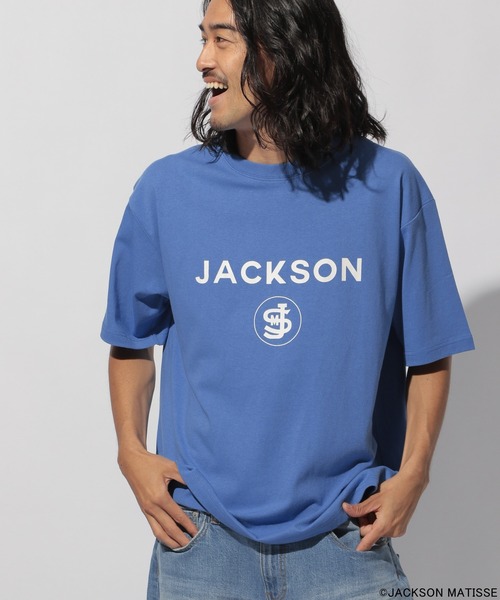 JACKSON MATISSE(ジャクソンマティス)の「【JACKSON MATISSE(ジャクソンマティス)×BAYFLOW】プリントTEE(Tシャツ/カットソー・メンズ・ホワイト/ベージュ/レッド/ブルー/ライトグリーン/チャコール・MEDIUM/LARGE)」の16枚目の写真