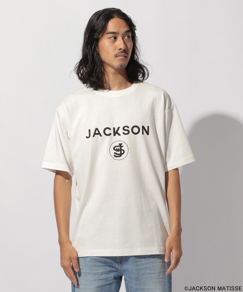 JACKSON MATISSE(ジャクソンマティス)の「【JACKSON MATISSE(ジャクソンマティス)×BAYFLOW】プリントTEE(Tシャツ/カットソー・メンズ・ホワイト/ベージュ/レッド/ブルー/ライトグリーン/チャコール・MEDIUM/LARGE)」の20枚目の写真