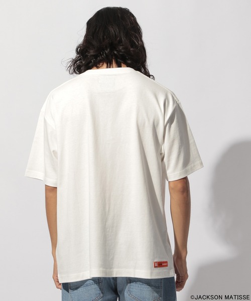 JACKSON MATISSE(ジャクソンマティス)の「【JACKSON MATISSE(ジャクソンマティス)×BAYFLOW】プリントTEE(Tシャツ/カットソー・メンズ・ホワイト/ベージュ/レッド/ブルー/ライトグリーン/チャコール・MEDIUM/LARGE)」の12枚目の写真