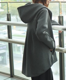 ダンボールポンチ バックフレアパーカー