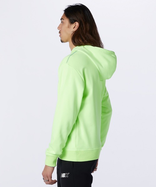 NEW BALANCE(ニューバランス)の「NB Essentials NBX スウェットフーディー(パーカー・メンズ・ブルー/ライトグリーン系/ブラック・XX-LARGE/X-LARGE/MEDIUM/LARGE/SMALL)」の14枚目の写真