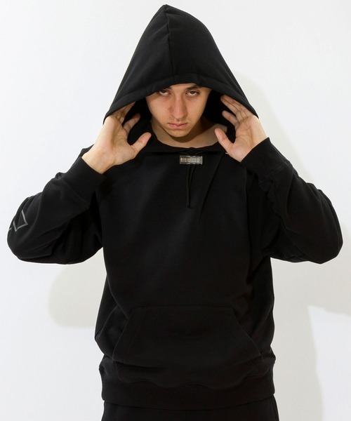 NEW BALANCE(ニューバランス)の「NB Essentials NBX スウェットフーディー(パーカー・メンズ・ブルー/ライトグリーン系/ブラック・XX-LARGE/X-LARGE/MEDIUM/LARGE/SMALL)」の12枚目の写真