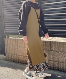 DuKKah | Dukkah/【低身長向け】スリットキャミワンピース(ワンピース)