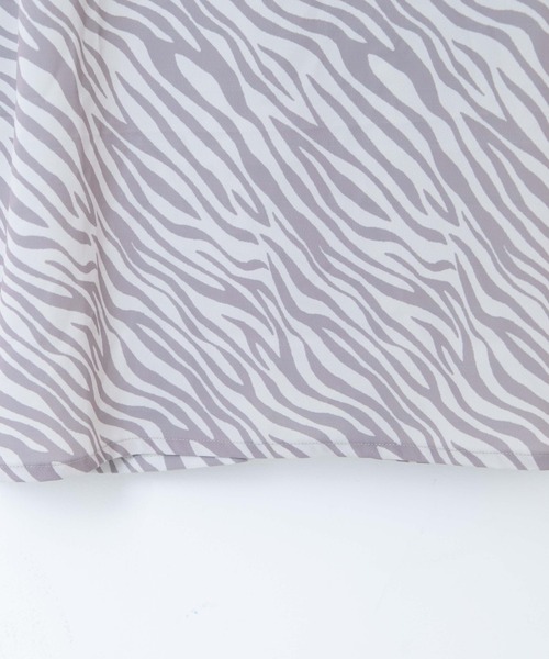 DuKKah（デュカ）の「Dukkah/【低身長向け】スリットキャミワンピース（ワンピース・レディース・マスタード/ブラック/アニマル・XS）」の13枚目の写真