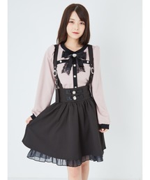 Ank Rouge | ビジューリボンサス付きスカ－ト(スカート)