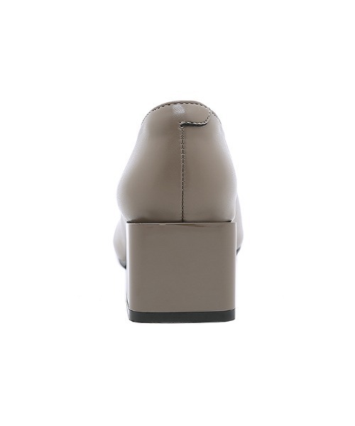 Futier land（フューティアランド）の「Vカットスクエアブーティー（ブーツ・レディース・アイボリー/ブラック/モカ・36/37/38/39/40）」の13枚目の写真